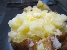 Baked Jaket Potato with Butter