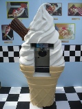 Ice Cream Machine Scultpture 